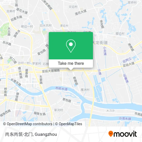 尚东尚筑-北门 map