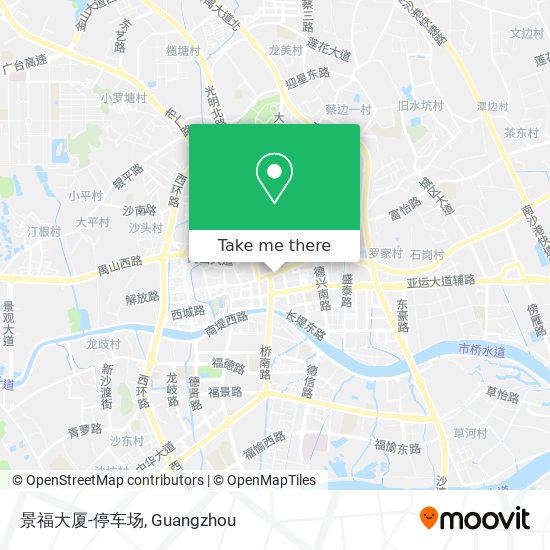 景福大厦-停车场 map