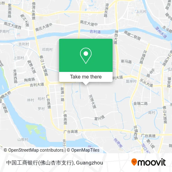 中国工商银行(佛山杏市支行) map
