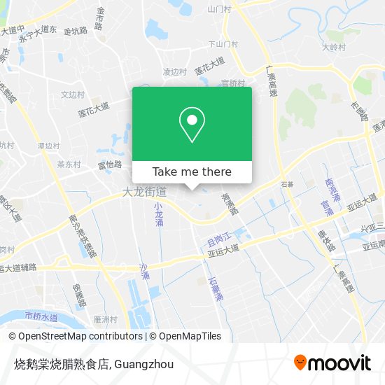 烧鹅棠烧腊熟食店 map
