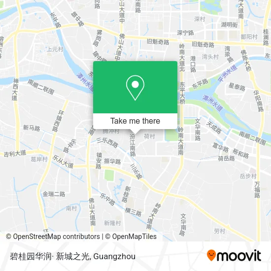 碧桂园华润· 新城之光 map