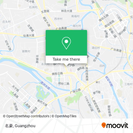 名豪 map