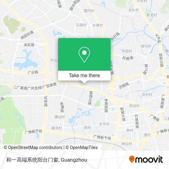 和一高端系统阳台门窗 map