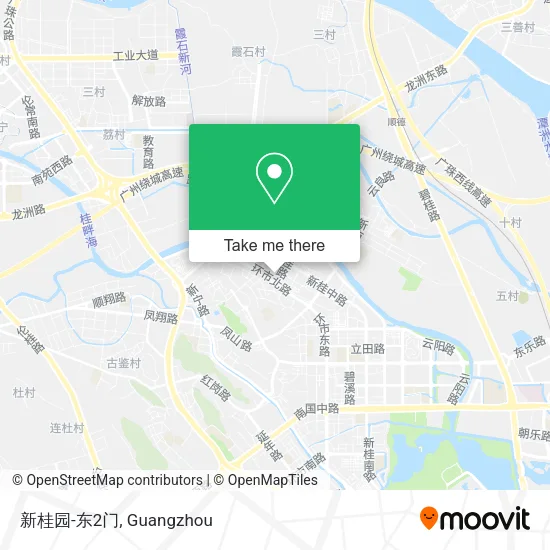 新桂园-东2门 map