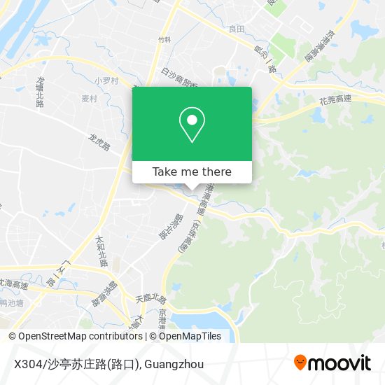 X304/沙亭苏庄路(路口) map