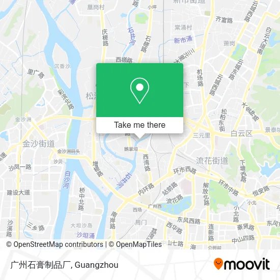 广州石膏制品厂 map