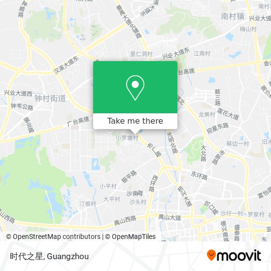时代之星 map