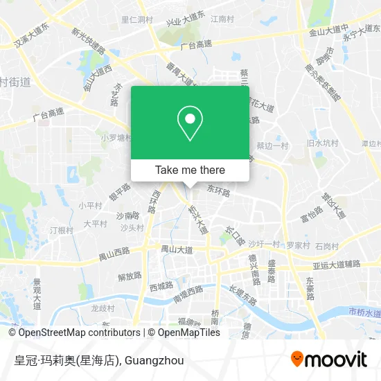 皇冠·玛莉奥(星海店) map