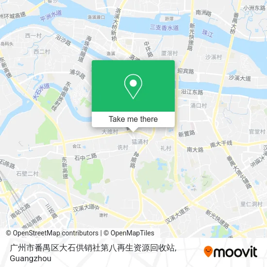 广州市番禺区大石供销社第八再生资源回收站 map