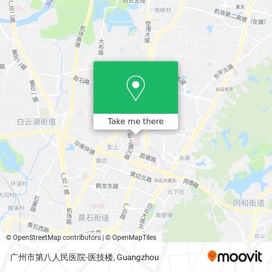 广州市第八人民医院-医技楼 map