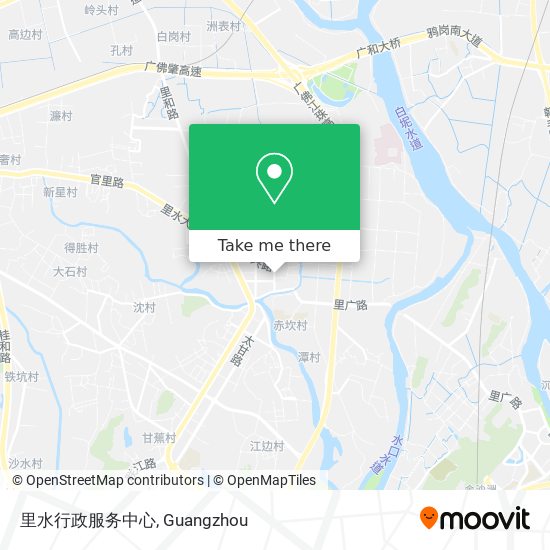里水行政服务中心 map