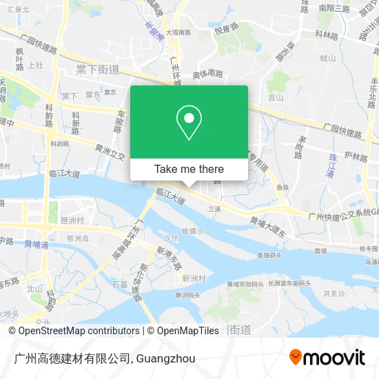 广州高德建材有限公司 map