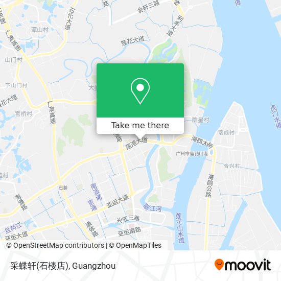 采蝶轩(石楼店) map