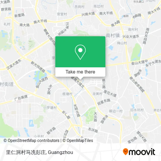 里仁洞村马冼彭庄 map