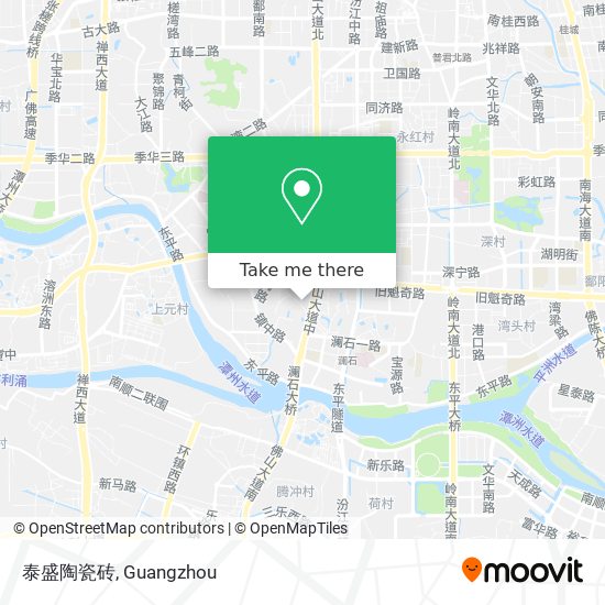 泰盛陶瓷砖 map
