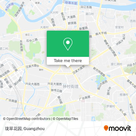 珑翠花园 map