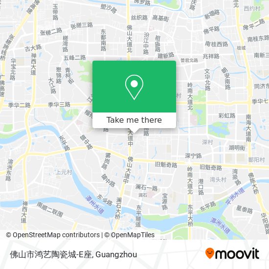 佛山市鸿艺陶瓷城-E座 map