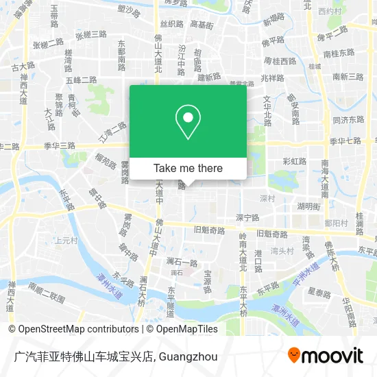 广汽菲亚特佛山车城宝兴店 map