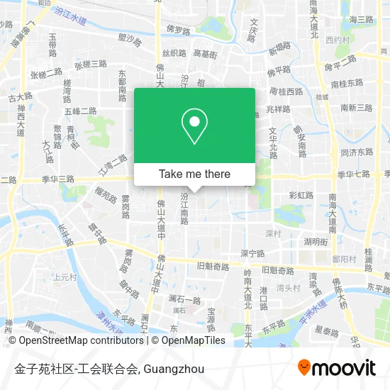 金子苑社区-工会联合会 map