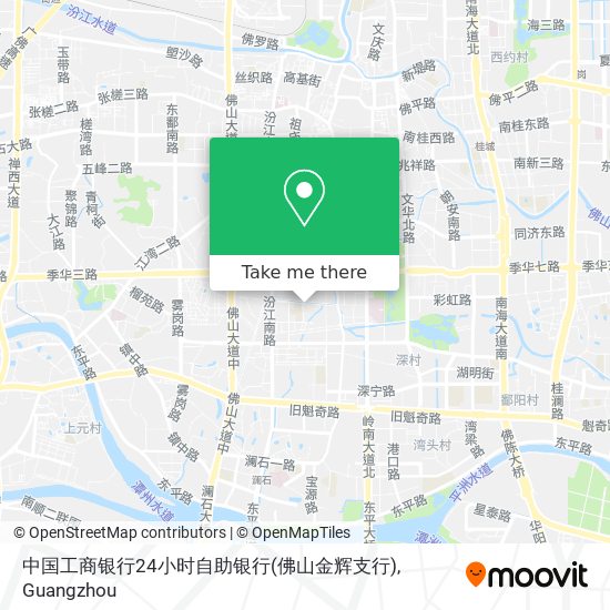 中国工商银行24小时自助银行(佛山金辉支行) map