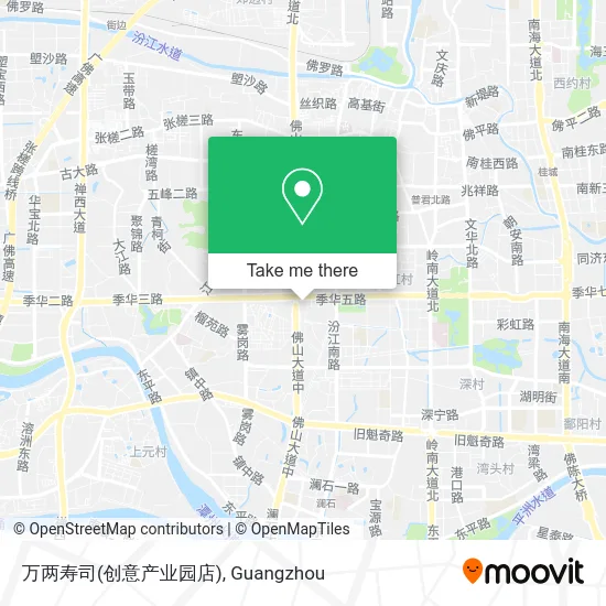 万两寿司(创意产业园店) map