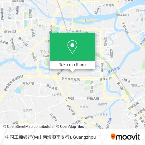 中国工商银行(佛山南海顺平支行) map