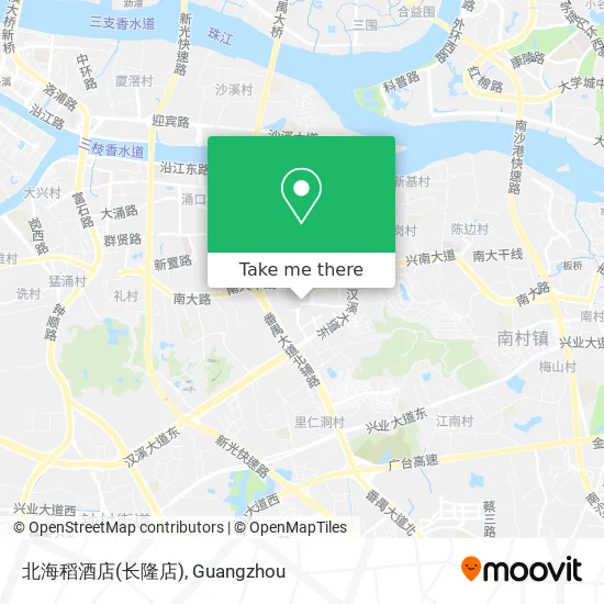 北海稻酒店(长隆店) map