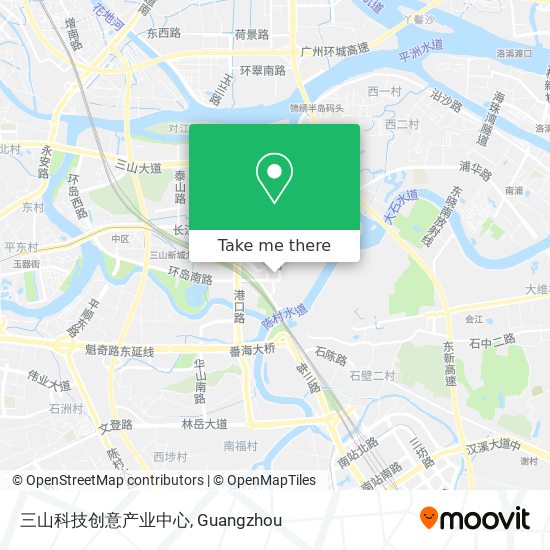 三山科技创意产业中心 map