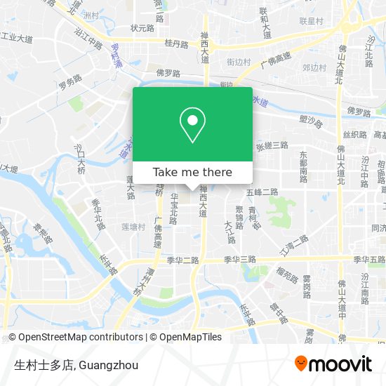 生村士多店 map
