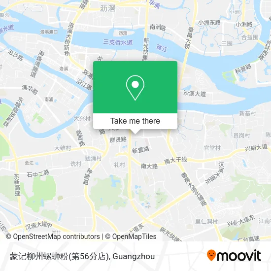 蒙记柳州螺蛳粉(第56分店) map
