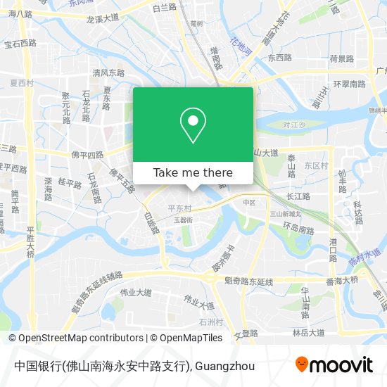 中国银行(佛山南海永安中路支行) map