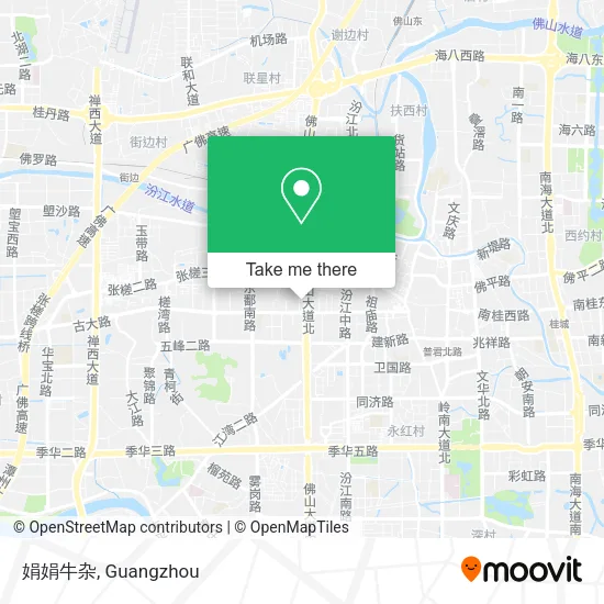 娟娟牛杂 map