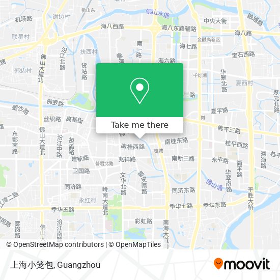 上海小笼包 map