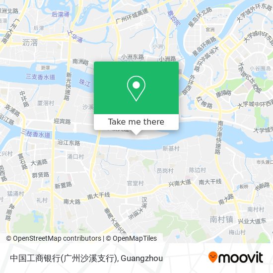 中国工商银行(广州沙溪支行) map