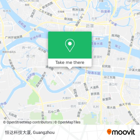恒达科技大厦 map
