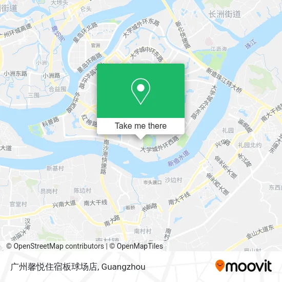 广州馨悦住宿板球场店 map