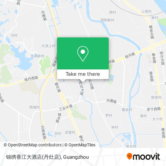 锦绣香江大酒店(丹灶店) map