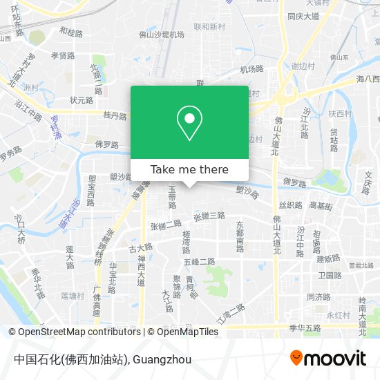 中国石化(佛西加油站) map