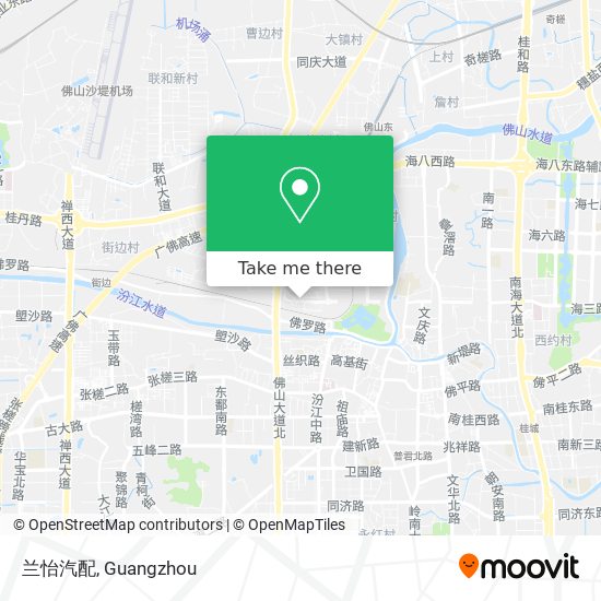 兰怡汽配 map