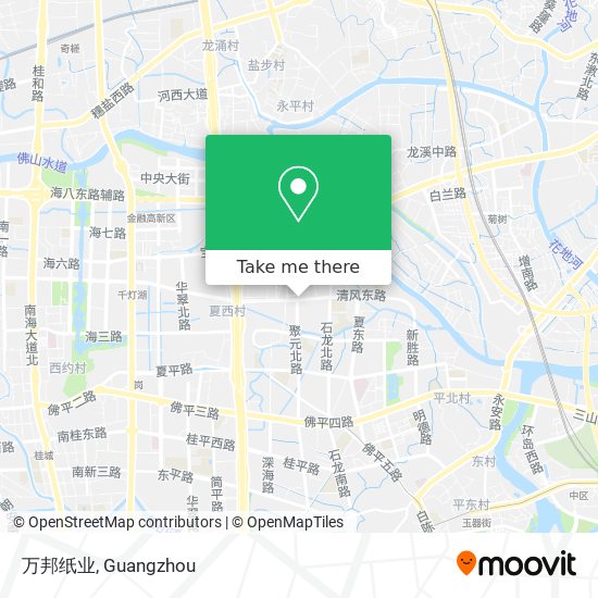 万邦纸业 map