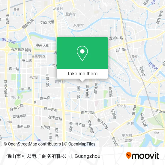 佛山市可以电子商务有限公司 map