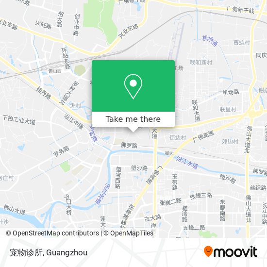 宠物诊所 map