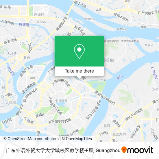 广东外语外贸大学大学城校区教学楼-F座 map