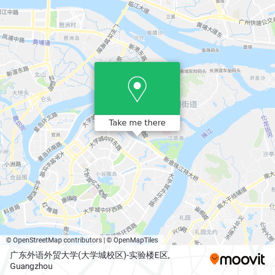 广东外语外贸大学(大学城校区)-实验楼E区 map