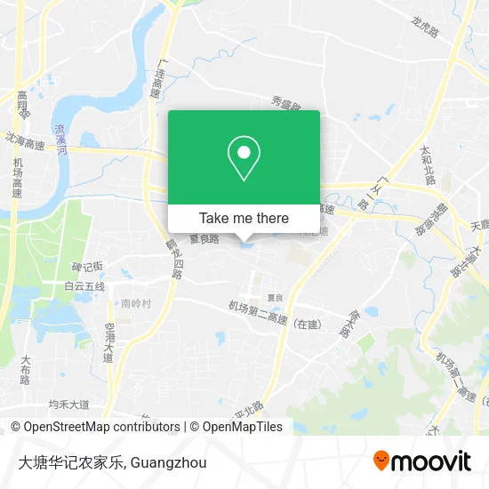 大塘华记农家乐 map