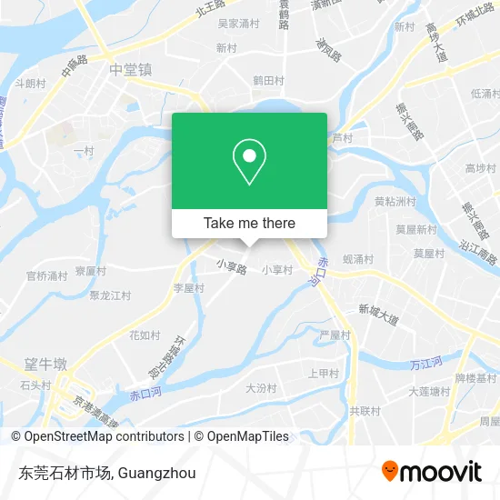 东莞石材市场 map