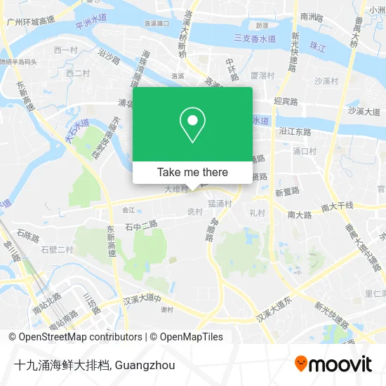 十九涌海鲜大排档 map