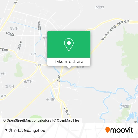 社坦路口 map