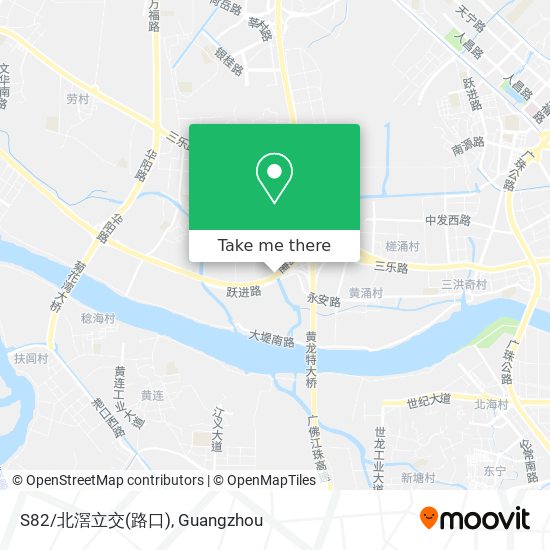 S82/北滘立交(路口) map