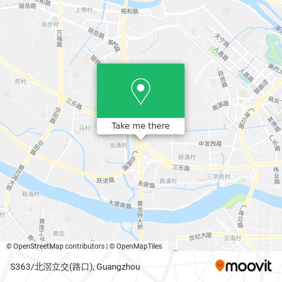S363/北滘立交(路口) map